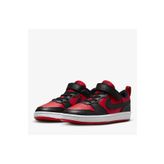 Nike DV5457-600 COURT BOROUGH LOW PS Siyah Kırmızı Erkek Yürüyüş Ayakkabısı
