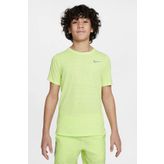 Nike Erkek Çocuk Sari Kısa Kollu Tişört M Beden Nike Dri-FIT Miler Modeli