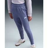 Nike FD2921-499 Sportswear Club Fleece Büyük Kız Çocuk Yüksek Belli Dar Kesim Pantolon - Lila