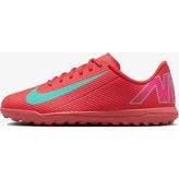 Nike FQ8287-800 Kırmızı Mercurial JR Vapor 16 Club TF Çocuk Halı Saha Ayakkabısı