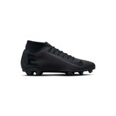 Nike FQ8314-002 Mercurial Superfly 10 Club Siyah Erkek Çim Zemin Kramponu