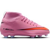 Nike FQ8318-600 Pembe Jr Mercurial Superfly 10 Club FG/MG Çocuk Futbol Krampon