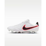 Nike HQ3158 Tiempo Ligera Pro Fg Krampon Beyaz-Kırmızı - Beyaz - Kırmızı