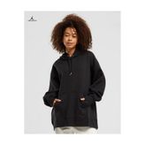 Nike Jordan Flight Fleece Oversized Pullover Hoodie Siyah Kadın Sweatshirt