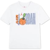 Nike Nıke Jordan Brand Secret Tee Erkek Çocuk Tişört 95F629 - 10 - 12 Yaş - Beyaz