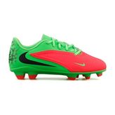 Nike Nıke Jr Phantom 6 Low Club Fg/mg Eh Genç Çoklu Çim Zemin Kramponu IH1798-603 Yeşil - Renkli