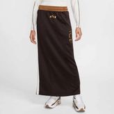 Nike Nsw Skirt Kadın Kahverengi Uzun Etek HF5959 - 0-Kahverengi - XS