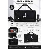 Nike Spor Çantası Antrenman Seyahat Fitness / Ayakkabı Bölmeli Omuz Askılı Spor Çantası 64x30x31 cm 60L