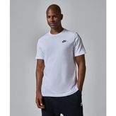 Nike Sportswear Club T-Shirt Beyaz Erkek Günlük Kısa Kol Pamuklu Rahat Üst