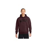 Nike Swoosh Dri-Fit Pullover Erkek Bordo Günlük Sweatshirt