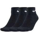 Nike SX4926-001 Value Cotton Quarter Çorap