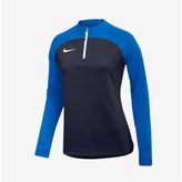 Nike W Nk Df Acdpr Dril Top K Kadın Antrenman Eşofman Üstü DH9246_451 - Lacivert
