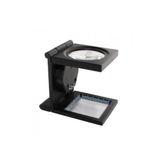 Nikula 25X25 mm Full Çelik Kaplı Katlamalı Büyüteç