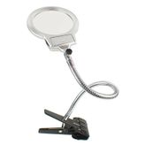 Nikula MG15120-C Spiralli Klipsli Led Işıklı 13 cm Büyüteç