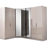 Nil %100 MDF Köşe Gardırop