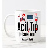 Nil Hediye Acil Tıp Teknisyeni Temalı Kupa