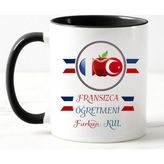 Nil Hediye Fransızca Öğretmeni Temalı Kupa