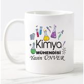 Nil Hediye Kimya Mühendisi Temalı Kupa