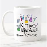 Nil Hediye Kimya Öğretmeni Temalı Kupa