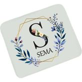 Nil Hediye Kişiye Özel Isimli Mouse Pad - Karışık - Beyaz