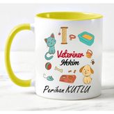 Nil Hediye Veteriner Temalı Kupa