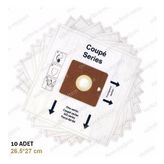 Nilfisk Action Plus 10 Adet Uyumlu Süpürge Toz Torbası