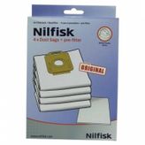 Nilfisk Power Serisi 4'lü Elektrikli Süpürge Torbası