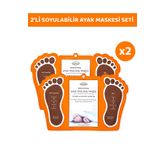 Nilu Moda ÇORAP TİPİ AYAK PEELİNG MASKESİ 2'Lİ