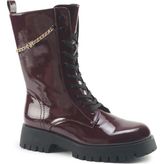 Nine West Grega 5PR Bordo Kadın Askeri Bot