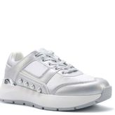Nine West Malia 5FX Klasik Gümüş Kadın Sneaker