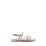 Nine West Marcela 5FX Bej Kadın Düz Sandalet