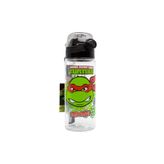 Ninja Turtles Çocuk Matarası, 500ml, Siyah, Raphael Temalı