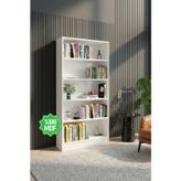 Ninnimo Beyaz Mdf 5 Raflı Kitaplık