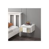 Ninnimo Mdf Beyaz Duvara Monte Komodin Raysız DMG1004