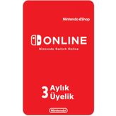 Nintendo Switch 3 Aylık Online Üyelik
