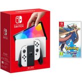 Nintendo Switch OLED Beyaz Oyun Konsolu + Pokemon Sword Oyun