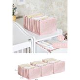 Nisahometeks L Boy 3 Adet Baby Bebek Odası Akordiyon Çekmece Düzenleyici - Pembe