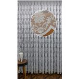 Nish Perde Örme Tül Perde Damask Desen Sık Pile
