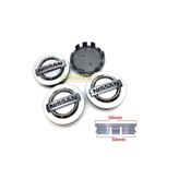 Nissan Qashqai Juke Gri 48 - 54 mm Jant Göbeği