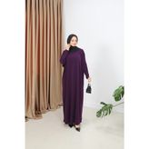 Nisum Moda Sandy Elbise - Mor - Standart