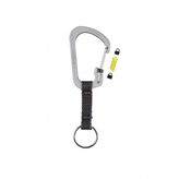 Niteize Slide Lock Key Ring Anahtarlı Siyah Karabina