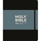 NIV Journalling Black Hardback Bible