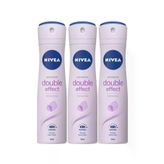 Nivea Double Effect Deo Sprey 150 Ml X 3