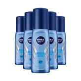 Nivea Fresh Active Pump Sprey 5x75 ml Erkek Deodorant