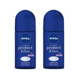 Nivea Protect&Care 2x75 Kadın Roll-On Deodorant