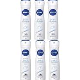 Nivea Pure Invisible Kadın Sprey Deodorant 6 x 150 ML