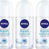 Nivea Roll On Kadın 50 ml Fresh Natural 3 Adet