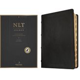 NLT Select Large Print Thinline Reference Bible, Filament Enabled (Goatskin Leather, Black, Indexed, Red Letter)