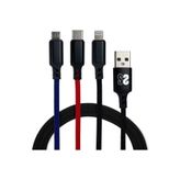 NMN GROUP SAMSUNG İPHONE XİAOMİ 3 İN 1 SET İPHONE TYPE C VE MİCRO 1,2 M USB KABLO