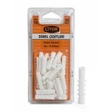No:10 Plastik Dübel - 30 Adet Duvar Dübeli
